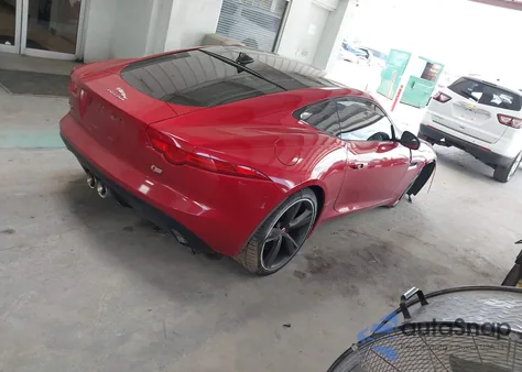 2015 Jaguar F-Type S из США, поврежденный, VIN SAJWA6BU1F8K20270